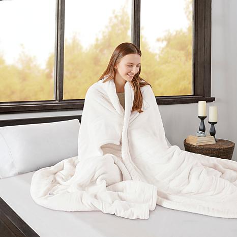 beautyrest heated microlight to berber blanket