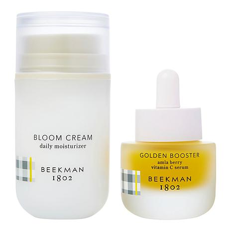 Beekman 1802 Bloom Cream & Golden Booster 2-Piece Set