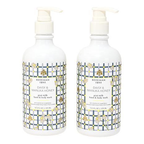 Beekman 1802 Goat Milk Hand & Body Wash Duo - Daisy and Manuka