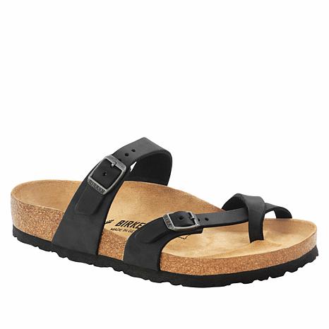 Birkenstock Mayari Leather Toe-Loop Comfort Sandal - 9001492 | HSN