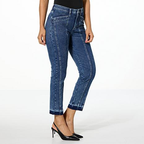C Wonder by Christian Siriano Slim Straight-Leg Jean 22999929 HSN