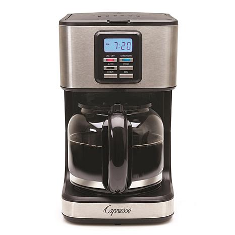 Capresso SG220 12 Cup Glass Coffeemaker 20030958 HSN