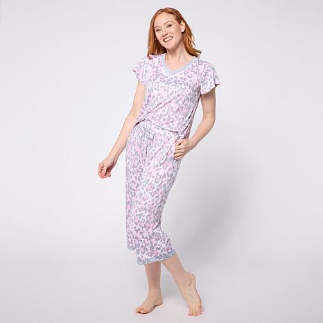 Comfort Code Soft & Light V-Neck and Capri Pant PJ Set | HSN