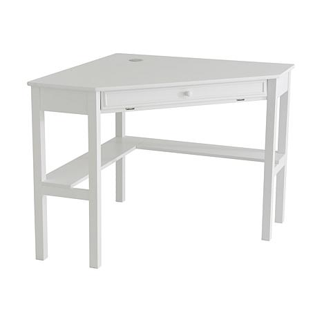 Corner Computer Desk White 6221913 Hsn