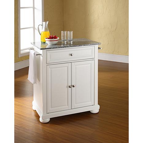Crosley Alexandria Granite Top Portable Kitchen Island