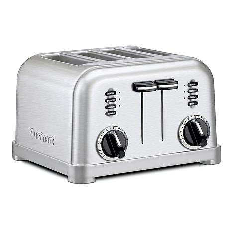  Cuisinart CPT-180WP1 4-Slice Metal Classic Toaster