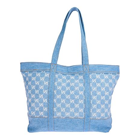 DG2 by Diane Gilman Anniversary Denim Tote Bag | HSN