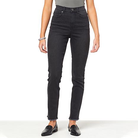 DG2 by Diane Gilman New Classic Stretch Signature Fray Hem Skinny Jean ...