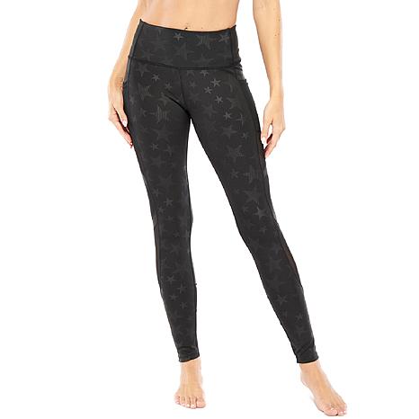 electric yoga star leggings