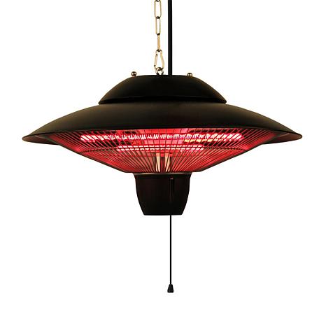 Energ Infrared Hanging Electric Outdoor Heater With 2 Bulbs