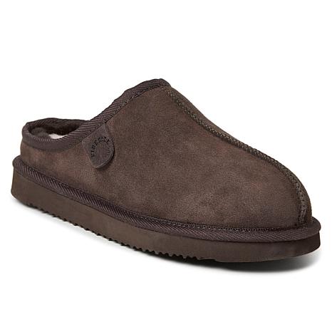 shearling clog slippers