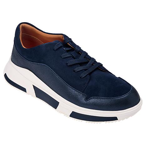 FitFlop Freya Lace-Up Suede Sneaker