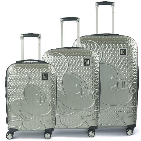 mickey mouse hard luggage