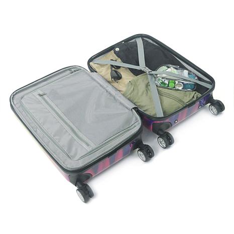 tie dye luggage set