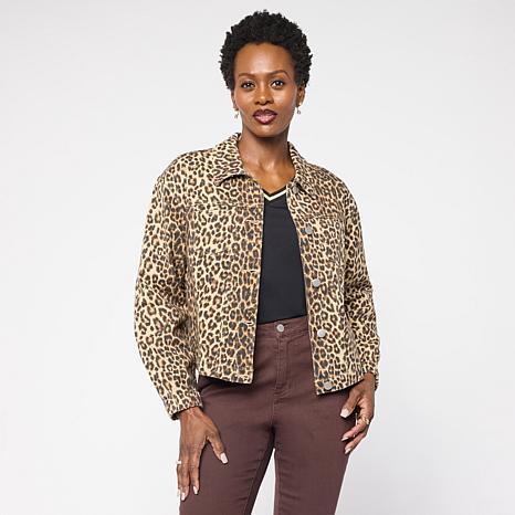 G by Giuliana Animal Print or Solid Color Denim Jacket | HSN