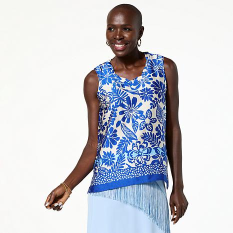 G by Giuliana Textured Satin Tank Top G by Giuliana Textured Satin Tank Top