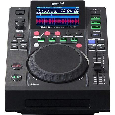 Gemini MDJ-600 Professional CD and USB Media Player | HSN