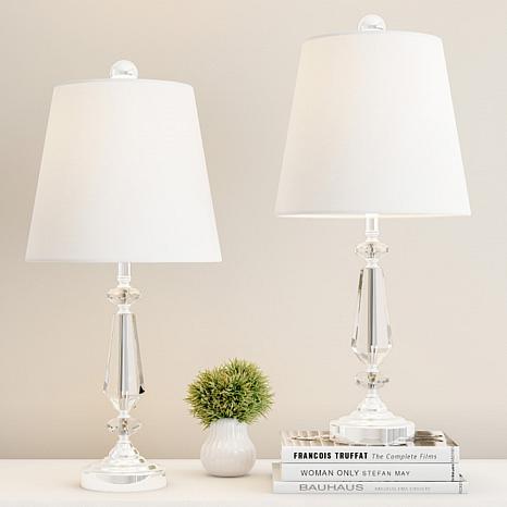 Sofia Fabric Cordless Table Lamp, Ivory Shade