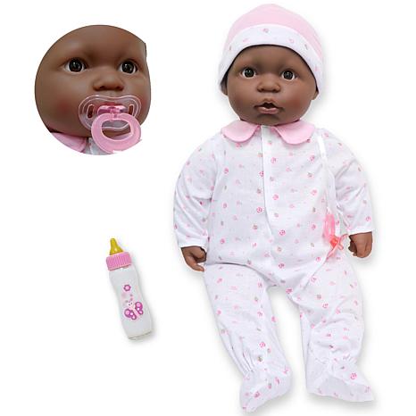 JC Toys La Baby 20 African American Soft Body Baby Doll