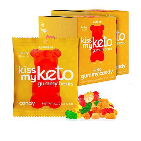 Kiss My Keto 2-pack Gummy Bears - 20903181 | HSN