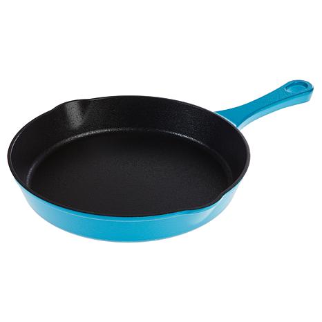 Kitchen HQ Diamond-Infused Ceramic Nonstick 10" Cast Iron Skillet - 22650443 | HSN
