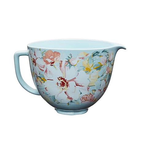 white gardenia kitchenaid bowl