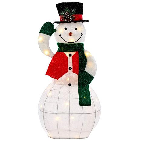 【SnowMan】 Amazon.com: Tangkula 6 FT Lighted Christmas Snowman, Outdoor