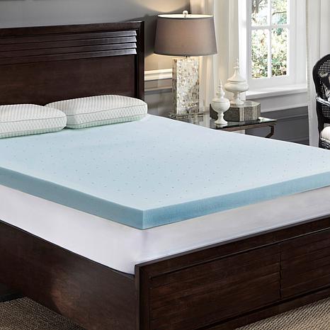 LoftWorks 1.5 Washable Memory Foam Mattress Pad - King