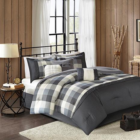 Madison Park Aubrey Comforter Set King Blue