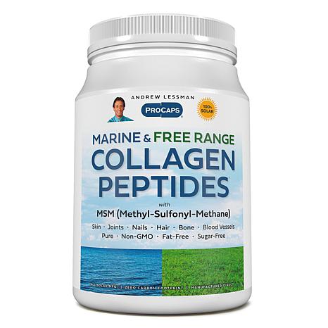 Marine and Free Range Collagen Peptides with MSM