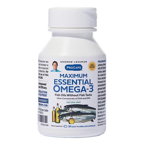 Omega-3 Fish Oil 1000mg - Softgels - HSN