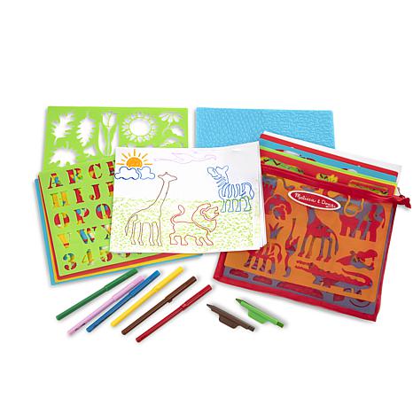 Melissa & Doug Stencil Activity Set