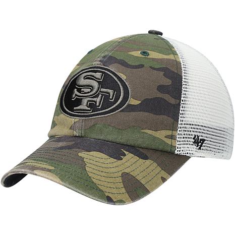 47 San Francisco 49ers Dial Trucker Clean Up Snapback Hat At