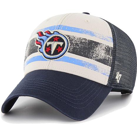 Men's '47 Cream Tennessee Titans Breakout MVP Trucker Adjustable