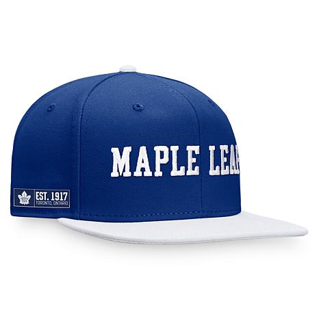 Men's Fanatics Blue White Toronto Maple Leafs Iconic Color Blocked 