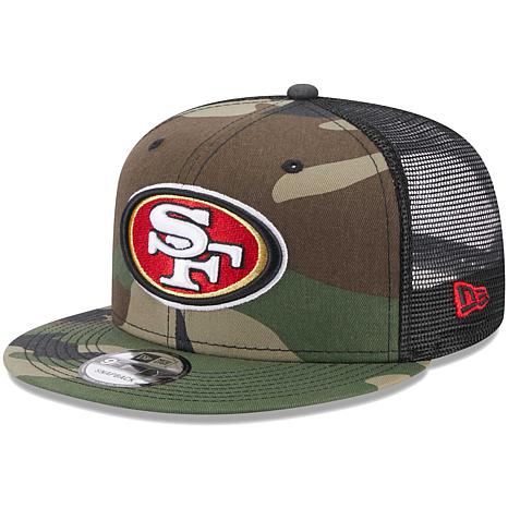 New Era Men's Camo San Francisco 49ers Classic Trucker 9FIFTY Snapback Hat