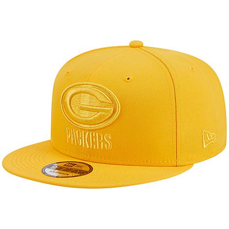 Men's New Era Brown Green Bay Packers Color Pack 9FIFTY Snapback Hat