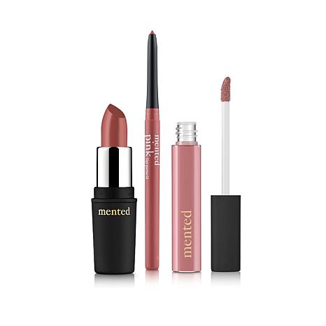 Mented 3-piece True Nude Lip Collection