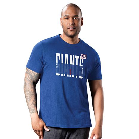 Nike Dri Fit New York Giants On Field Apparel T Shirt Mens Size 3XL Blue