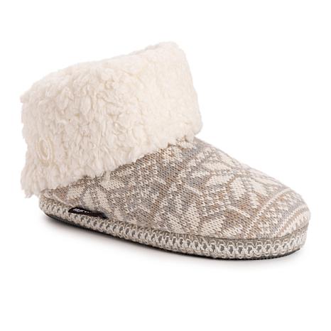 MUK Melinda Cuffed Slipper - 9272478 HSN