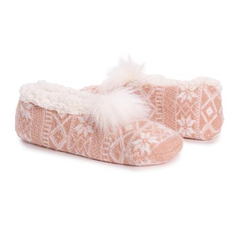 muk luks ballerina slippers