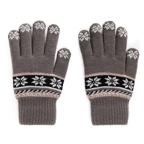 muk luks women's touchscreen gloves