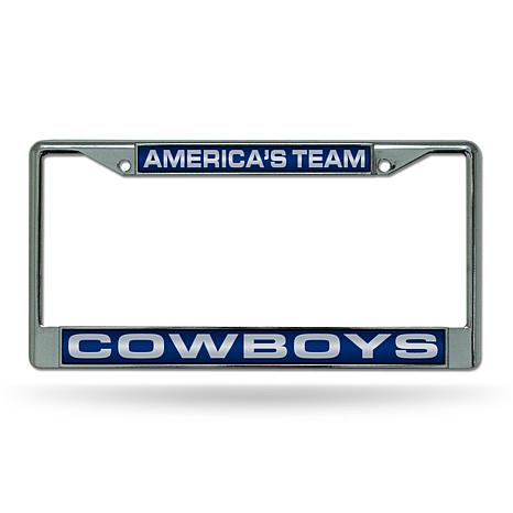 NFL "America's Team" Laser License Plate Frame-Cowboys