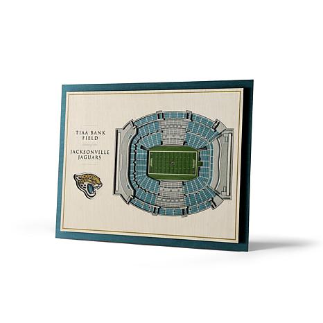 TIAA Bank Field Football Stadium Print, Jacksonville Jaguars Football