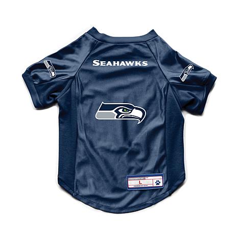 NFL Seattle Seahawks Boys' Short Sleeve 12 Fan Jersey - L