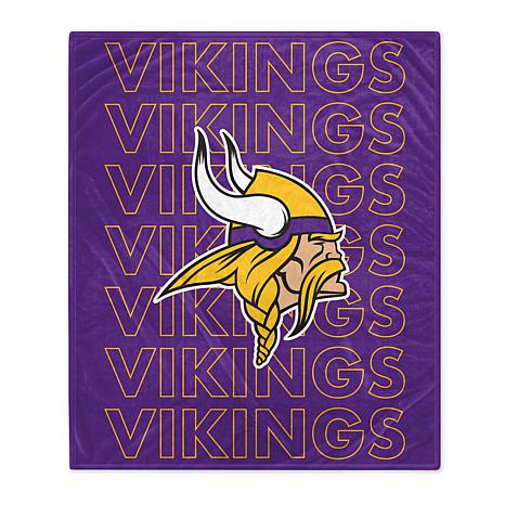 Minnesota Vikings 60' x 70' Echo Wordmark Lightweight Blanket