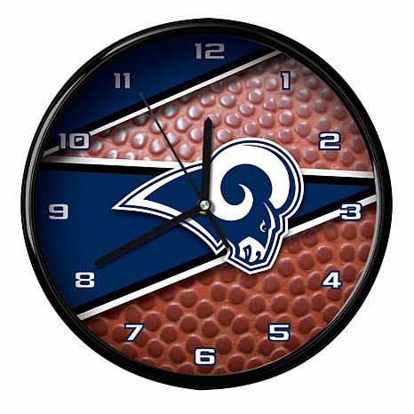 Officially Licensed NFL Team Football Clock - 10079887 | HSN