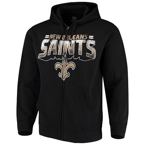 Officially Licensed Men's G-III Sports by Carl Banks Saints Zip Hoodie