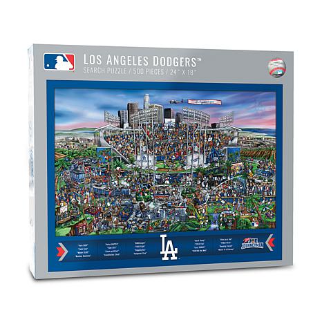 Officially Licensed MLB Joe Journeyman Puzzle - Los Angeles Dodgers