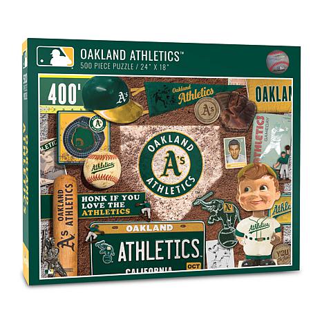 Officially Licensed MLB Oakland Athletics Retro Collection Rug - 19x30